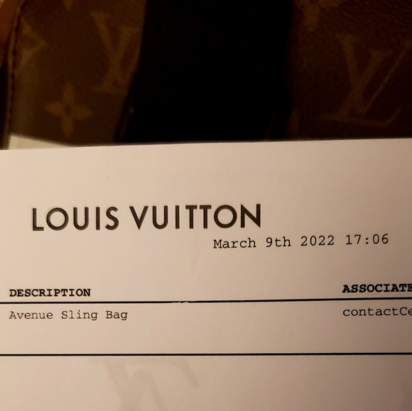 LOUIS VUITTON NEW MONOGRAM AVENUE SLING BAG VIRGIL A. - Picture 12 of 12